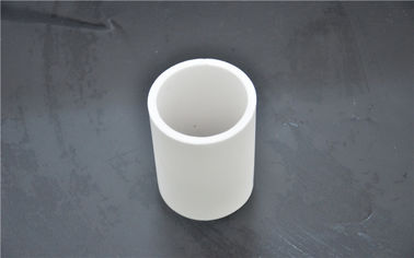 Heat Resistance Aluminium Oxide Ceramic Tube Warna Putih untuk Industri