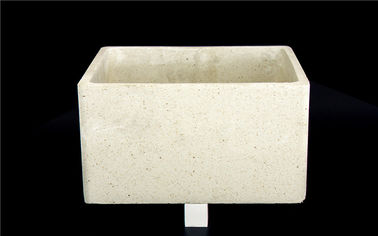 Corundum - Mullite Kiln Tray Untuk Ukuran Tungku Temperatur Tinggi