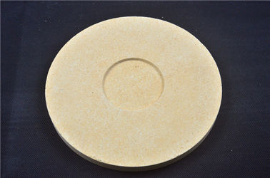 Round Cordierite Kiln Furniture, Round Cordierite Baking Stone Untuk Insulator Keramik