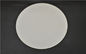 Low Shrinkage Round Aluminium Oxide Plate Warna Putih Stabilitas Termal Tinggi