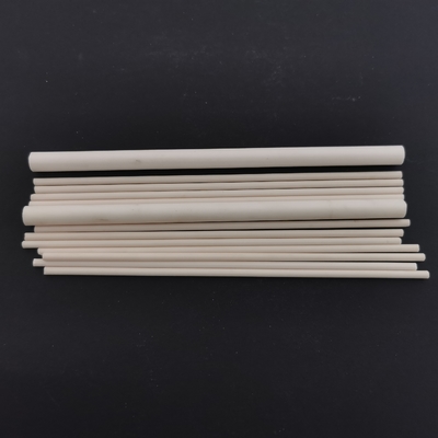 ISO Alumina Ceramic Rod Al2o3 Poles Permukaan Isolasi Listrik Keramik