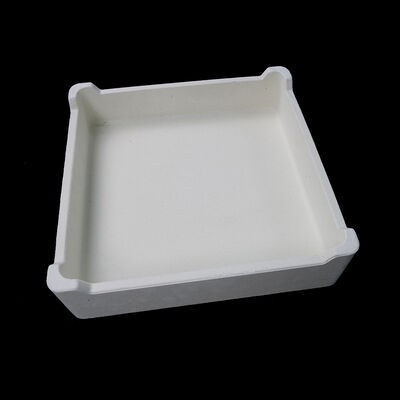 Tahan suhu tinggi Refractory Saggar Terdiri dari Cordierite-mullite dan Tahan Kelembaban Tinggi Sempurna untuk Tungku Industri