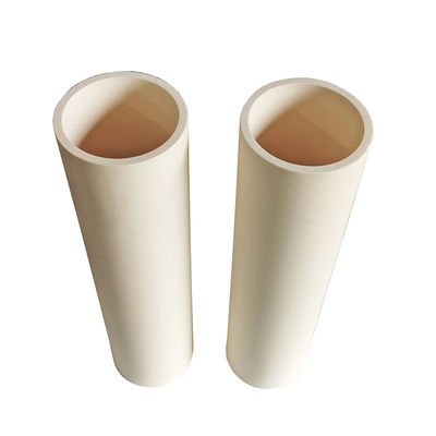 Tekstur Kekakuan Aluminium Oxide Ceramic Tube OEM