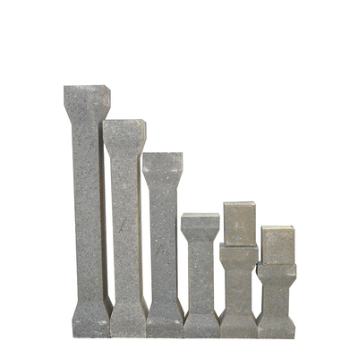 Tahan korosi Karbida Silikon Brick Kiln Posts Unglazed Surface Loading Temperatur pelembab >1750