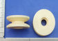 Tinggi 95% Alumina Benang Panduan Keramik Eyelet Wheel Tekstil Bagian Keramik