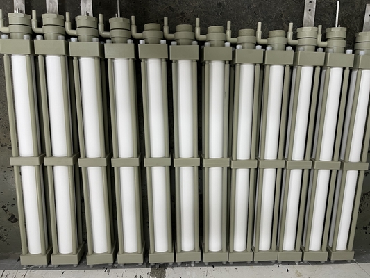 Zinc Nickel Alloy Penggunaan Anode Membran Keramik yang berpori elektrolitik
