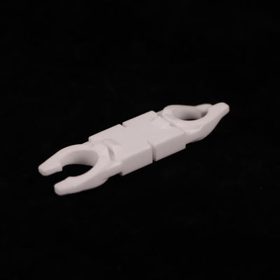 Konstan dielektrik 9,6 Alumina Keramik dengan kekuatan lentur 200-400 MPa