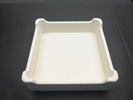 Porositas tampak 15-20 persen cordierite mullite refractory sagger yang dirancang untuk distribusi panas dan stabilitas mekanis