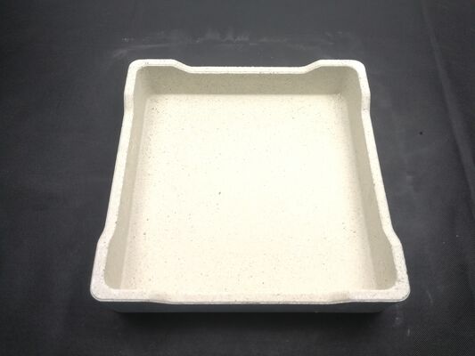 Porositas tampak 15-20 persen cordierite mullite refractory sagger yang dirancang untuk distribusi panas dan stabilitas mekanis