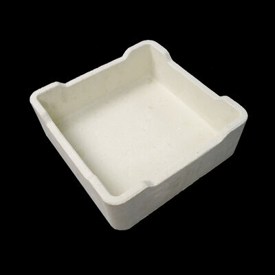 High Moisture Resistance Ceramic Sagger Smooth Surface Heat Resistant Durable Ceramic Container Suitable for Kiln Firing