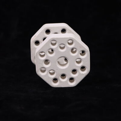 Ketahanan kejut termal 250 Keramik mullite dengan koefisien ekspansi termal 4,5 sampai 5,5 × 10−6 per Kelvin dan kekerasan 7 sampai 8 Mohs Digunakan dalam sistem perlindungan termal