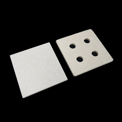 Rak kiln mullit Cordierite putih, rak pembakaran kiln yang direkayasa untuk meningkatkan ketahanan guncangan termal dan umur panjang