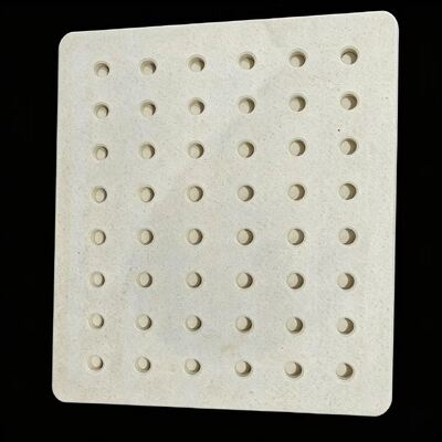 Perforated Cordierite Mullite Kiln Shelves High Durability Shelves Suitable for Continuous in High Temperature Kilns