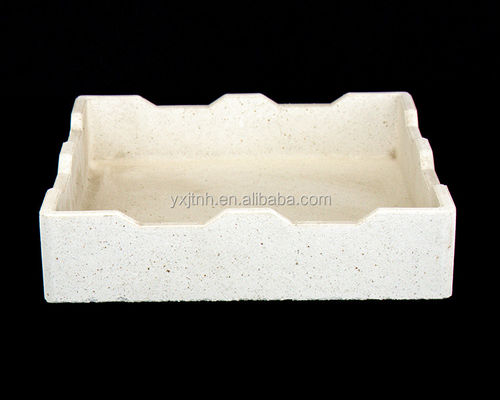 10.3 X 10 -6/K Koefisien Ekspansi Termal Zirconium Ceramic Oxide awet dan tahan untuk aplikasi industri