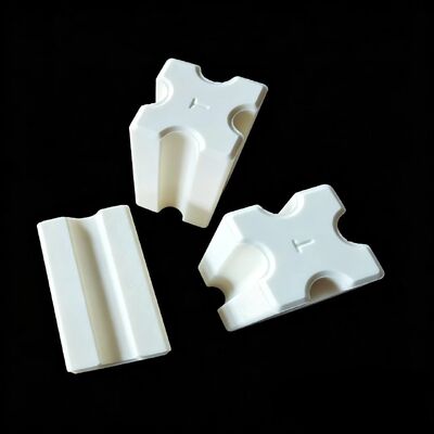 Kekuatan tarik 200 sampai 400 MPa Alumina Keramik Menawarkan Resistensi Isolasi Lebih dari 1012 Ohm-cm Bahan untuk industri listrik