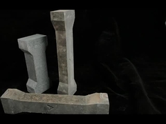 Brick Shape Kiln Posts dengan Porositas Terlihat 7-8% dan Karbida Silikon tahan lama