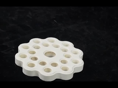 Aluminium Keramik Disc Refractory Oven Furniture Wear Resistant Densitas Tinggi