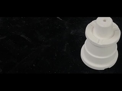 2.6-2.7g / Cm3 Refractory 75% Alumina Keramik Kolom Untuk Menembak Keramik