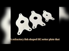 Plat Seter Ikan Karbida Silikon Refractory Untuk Sintering Perkakas Meja