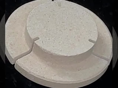 plat pemasang mullite cordierite suhu tinggi untuk memanaskan bagian logam