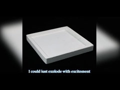 Mullite Sagger kiln tray untuk bahan magnetik menembak